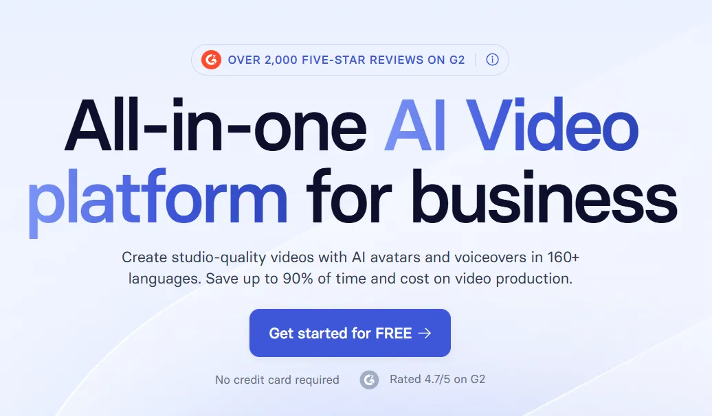 synthesia ai video maker